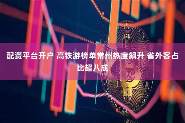 配資平臺開戶 高鐵游榜單常州熱度飆升 省外客占比超八成